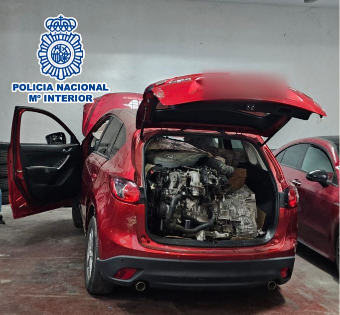Ladrones de vehículos de lujo detenidos en Guardamar