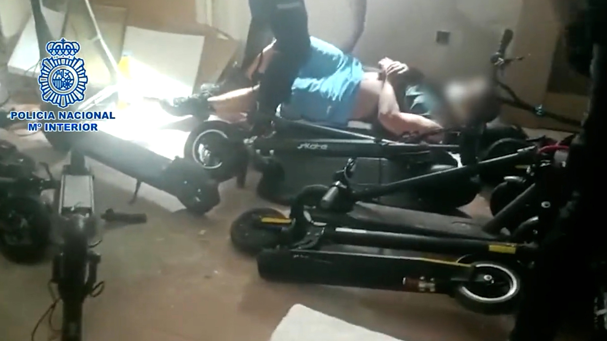 Ladrón de scooters organiza su propio secuestro tras parada policial ⋆ Metropolitano de Madrid