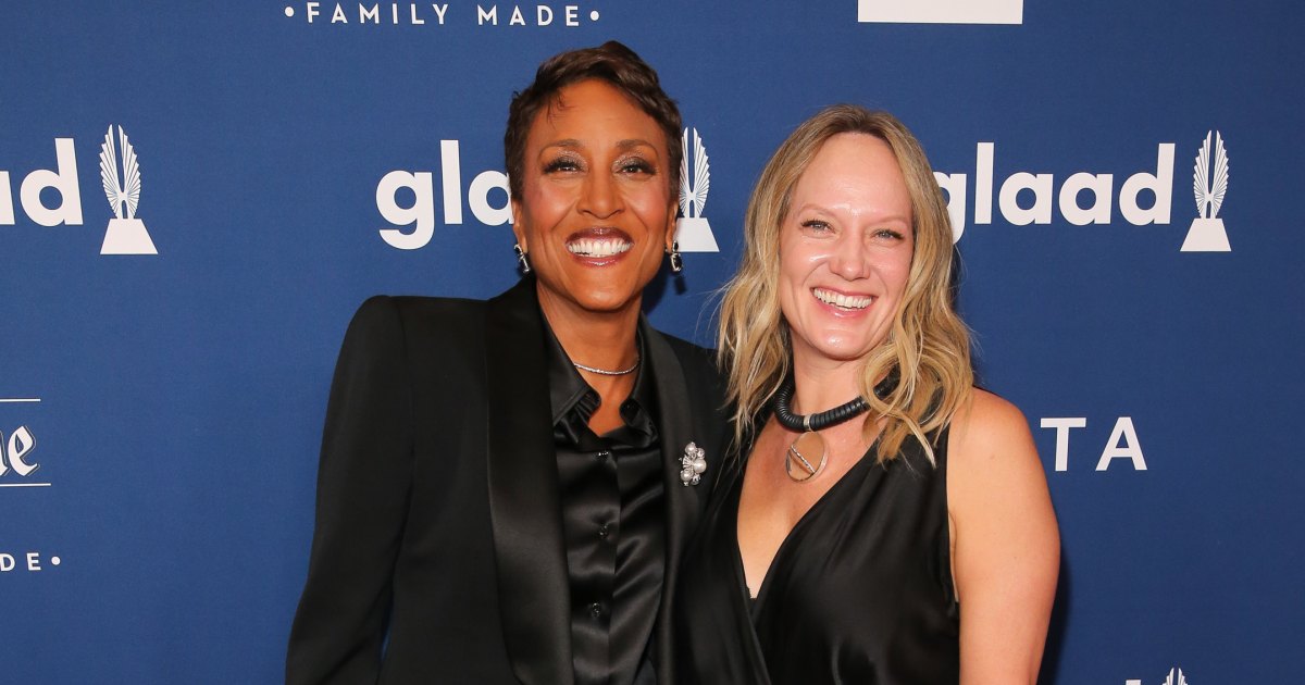 El presentador de ‘GMA’ Robin Roberts se casa con su socia Amber Laign
