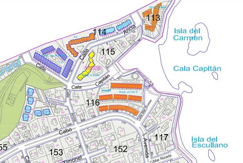 Se actualiza el callejero digital de Orihuela Costa
