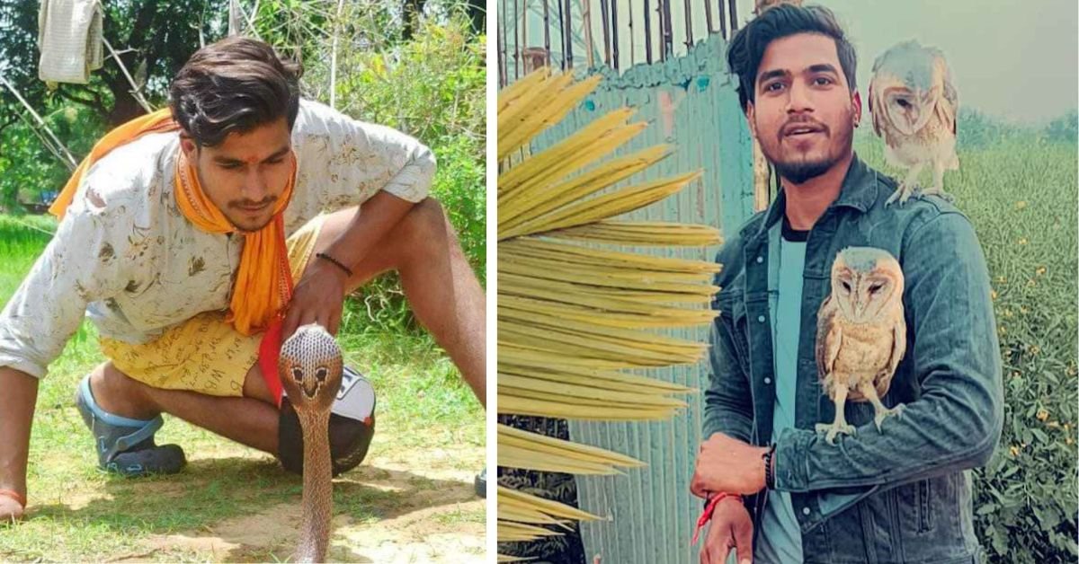 El ‘hombre serpiente’ de Bihar rescata 3.000 serpientes y 152 animales