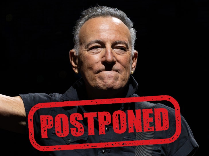 Bruce Springsteen lucha contra un problema de salud y pospone sus exposiciones de septiembre