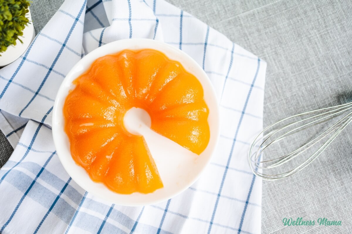 Receta de gelatina casera saludable