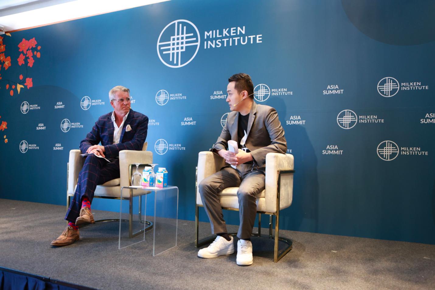 Justin Sun habla en la prestigiosa Cumbre de Asia del Instituto Milken