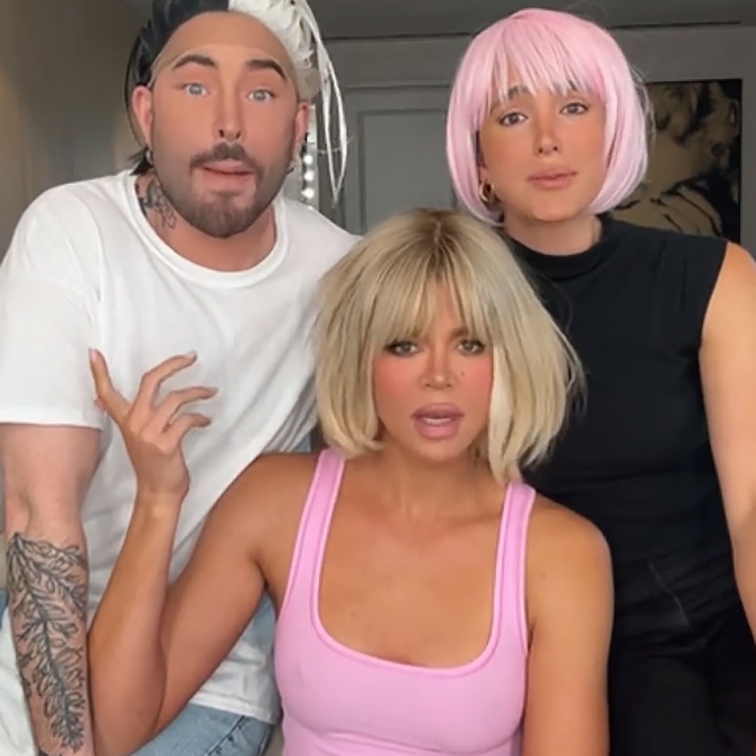Khloe Kardashian recrea el momento de la entrevista con Pepsi de 2003 de Britney Spears