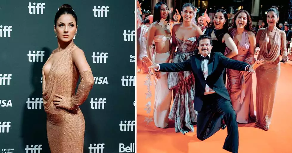 Shehnaaz Gill es imparable mientras asiste al estreno de TIFF para Thank You For Coming