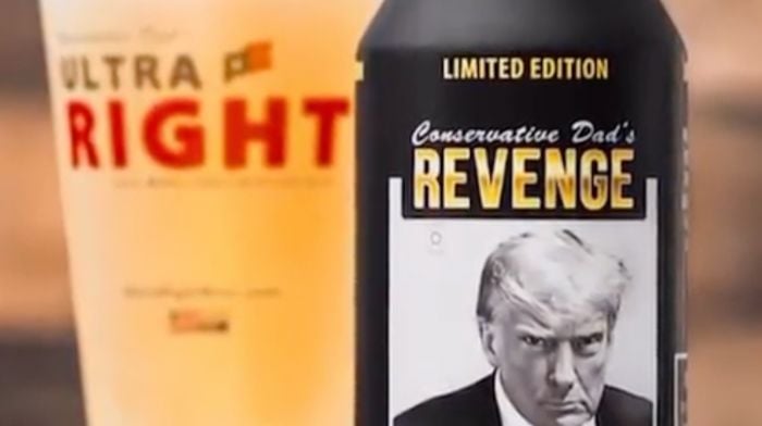 La cerveza ultraderecha ‘Woke-Free’ lanza una lata de edición especial con una foto policial de Trump: gana $ 500 mil en 12 horas