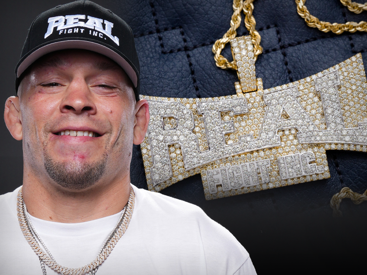 Nate Diaz presenta los colgantes helados de sus luchadores, ¡bienvenido a la tripulación!