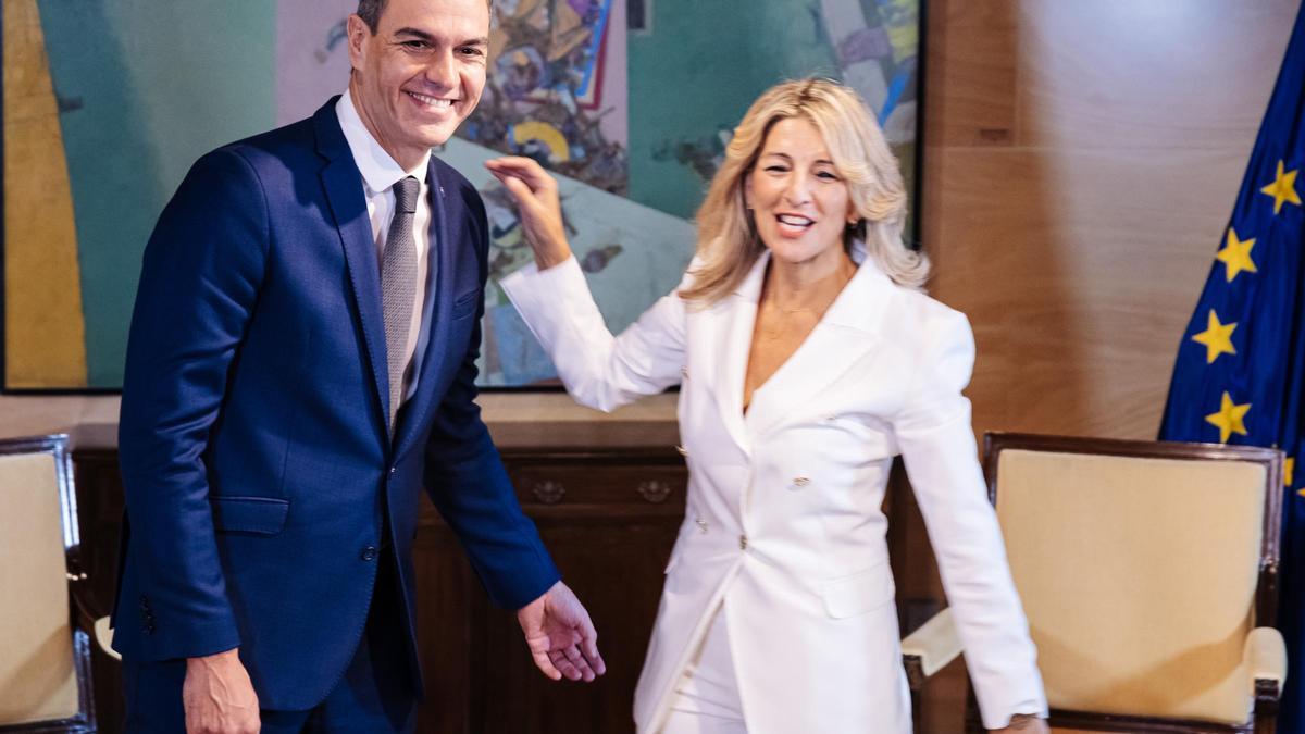 El PSOE y Sumar liman los últimos fleco de su pacto para investir a Sánchez y reeditar la coalición