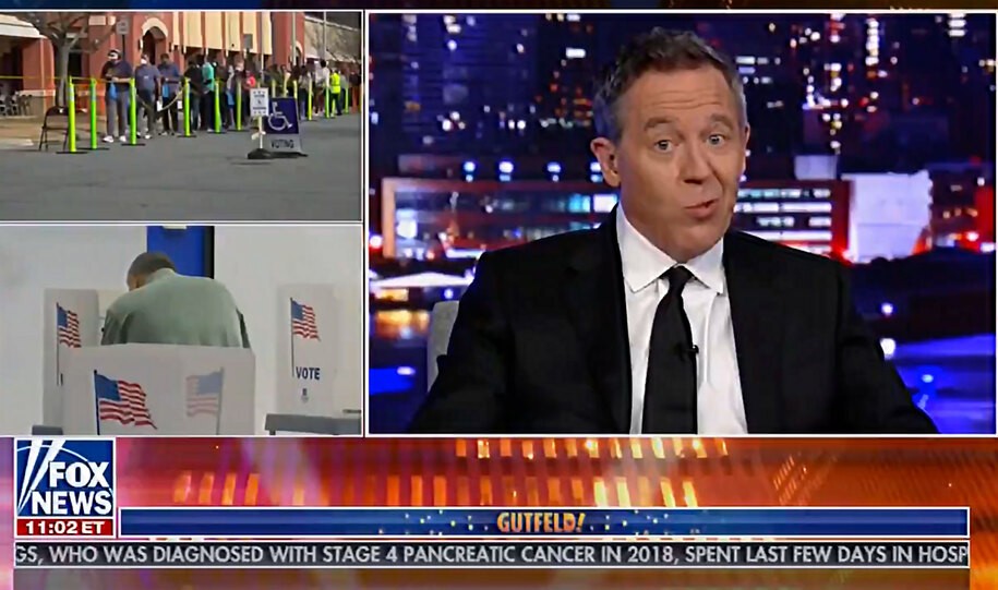 Greg Gutfeld de Fox compara a los liberales con los dueños de esclavos, dice que “las elecciones no funcionan” y quiere una guerra civil