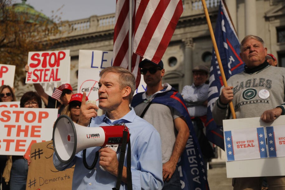 Los demócratas hacen sonar la alarma sobre la posible interferencia de Jim Jordan en las elecciones de 2024