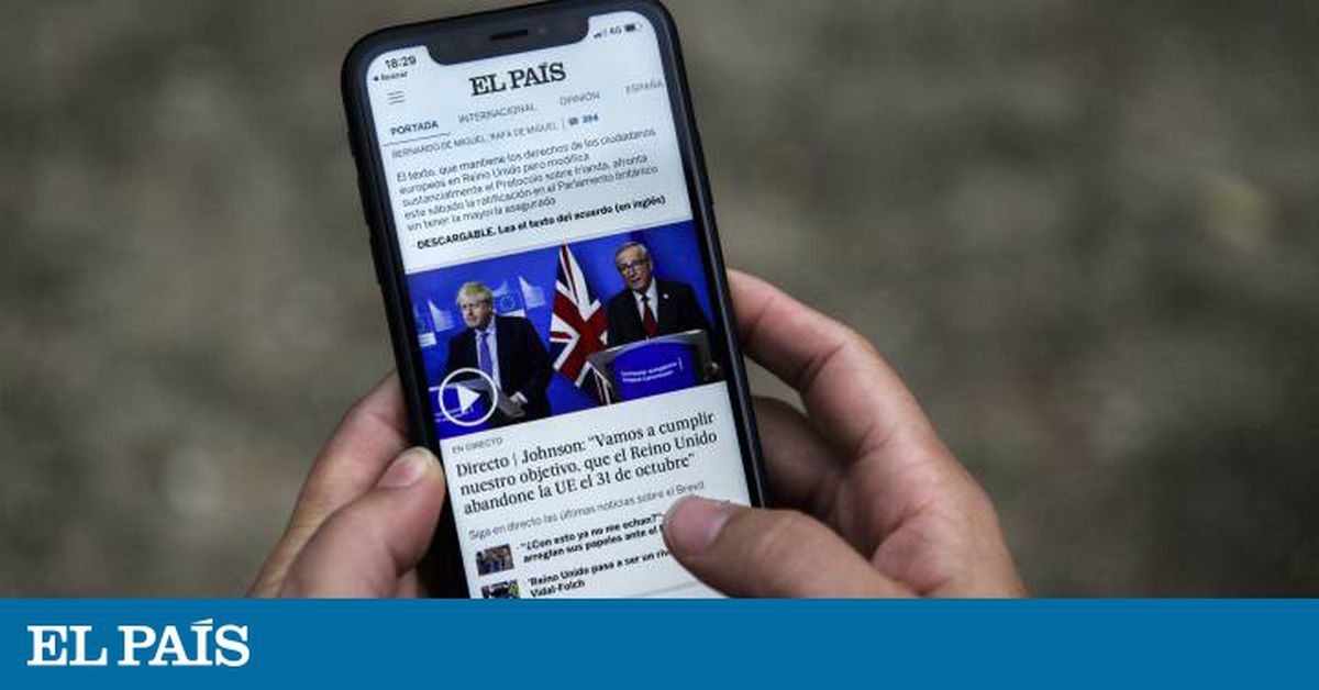 App móvil de EL PAÍS: EL PAÍS lanza una nueva aplicación para móviles |  España
