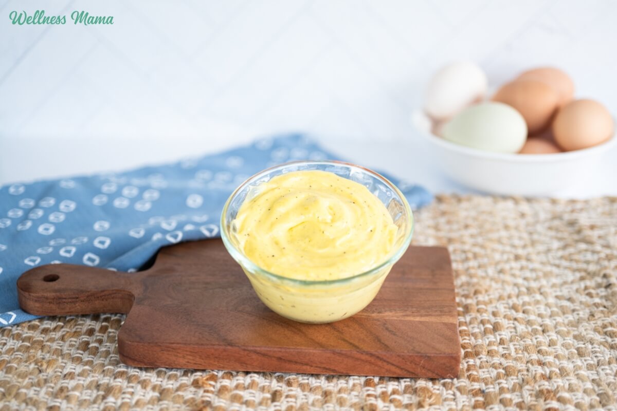 Mayonesa casera saludable en 2 minutos