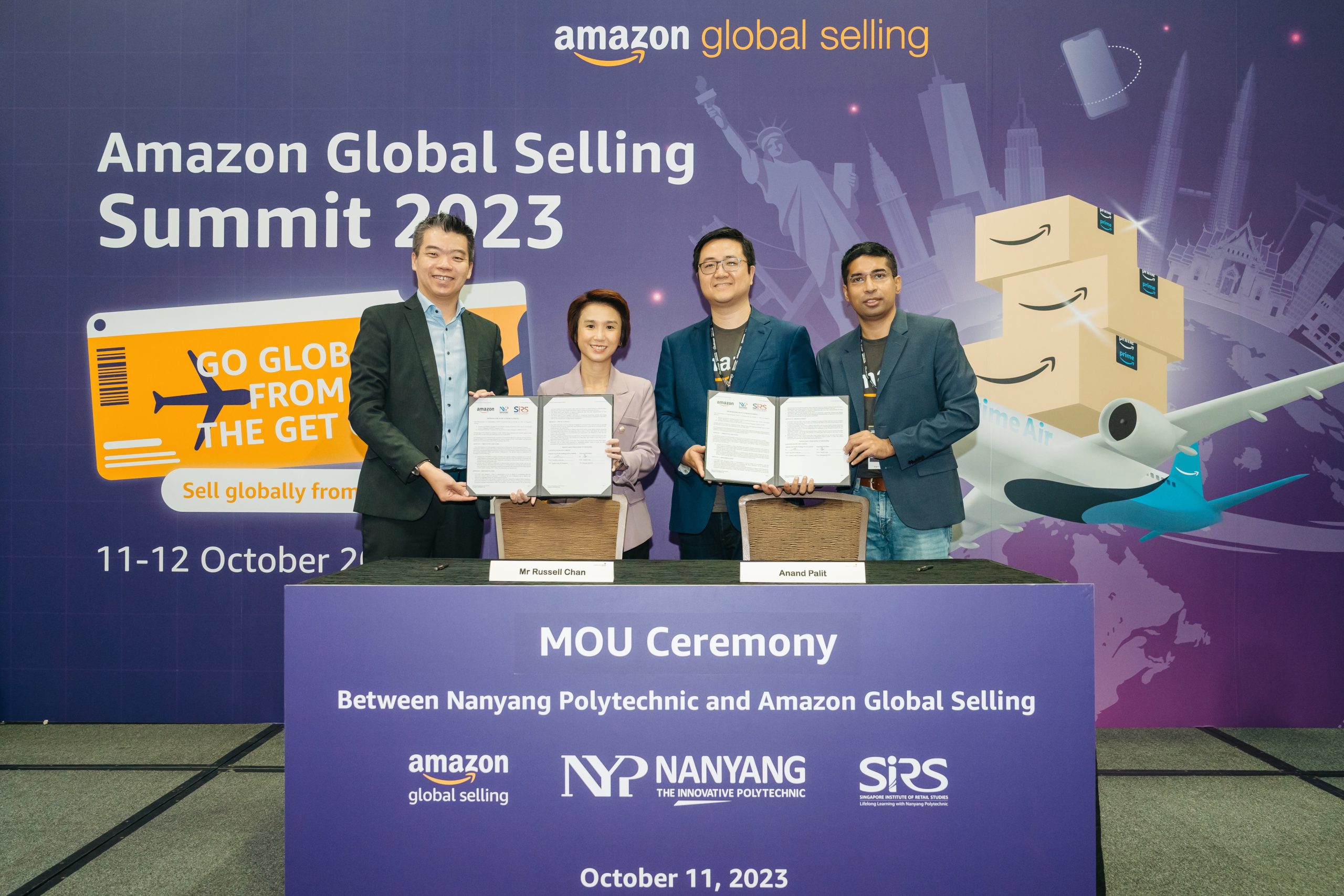 Amazon Global Selling Singapore revela prioridades estratégicas para 2024 y firma un memorando de entendimiento con NYP-SIRS para acelerar la expansión global de las pymes regionales