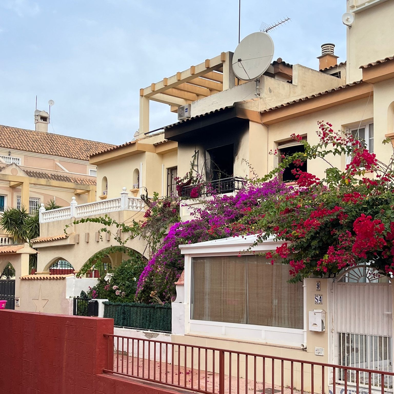 Un inglés rescatado de la explosión de Orihuela Costa