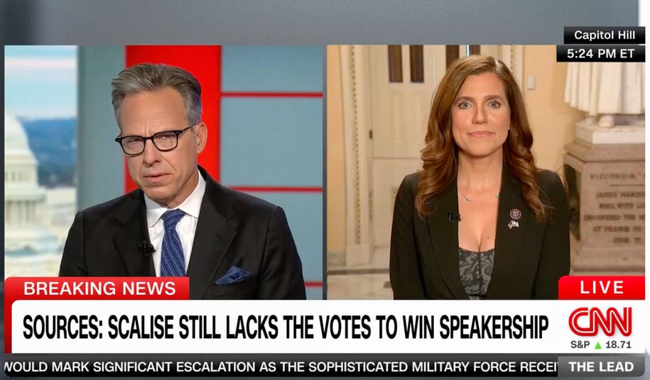 Nancy Mace continúa su alocada carrera periodística y le dice a CNN que hay demócratas que ‘confían’ en Jim Jordan