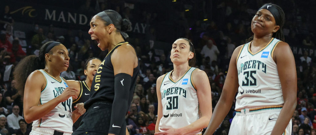 Las Aces obtuvieron una contundente victoria sobre las Liberty en el segundo juego de las finales de la WNBA