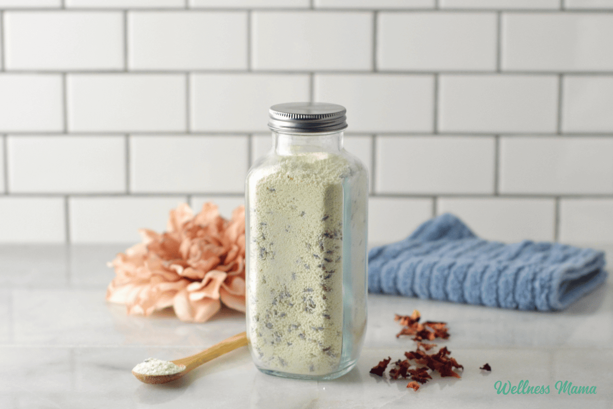 Receta casera de baño de leche de coco