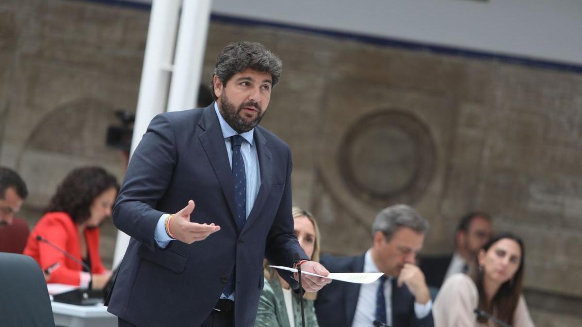 Murcia recurrirá ante el TC la amnistía “al minuto siguiente de ser aprobado”