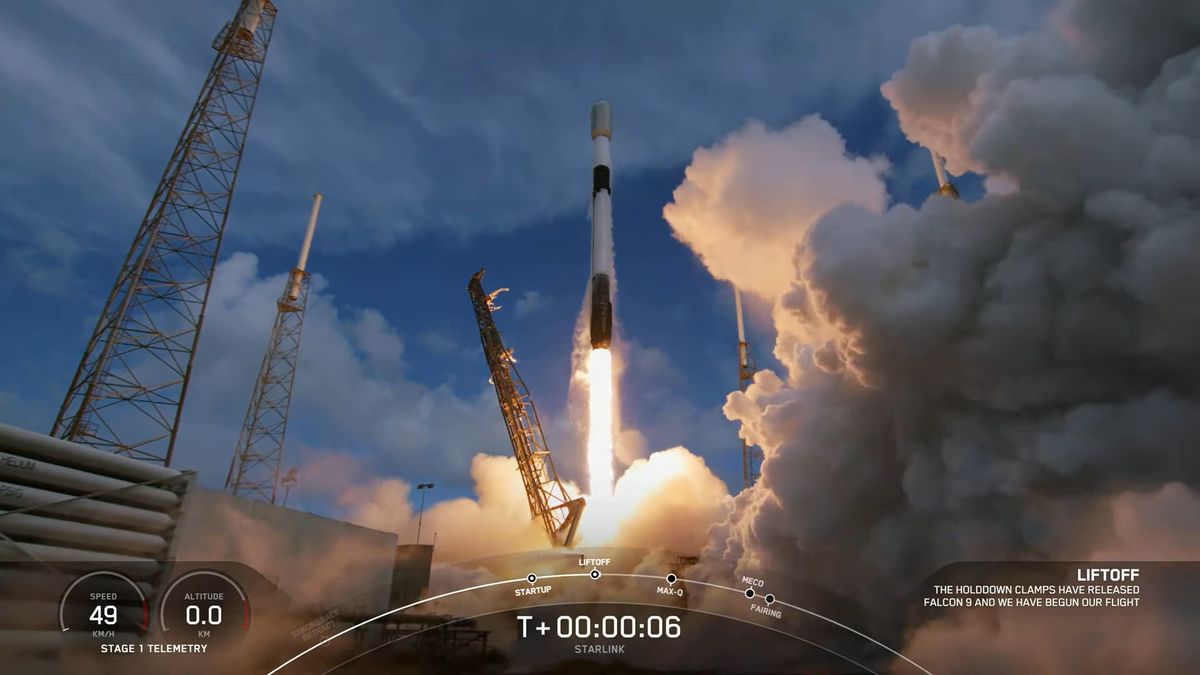 SpaceX lanzará 23 satélites esta noche en la segunda mitad de la doble cartelera de Starlink
