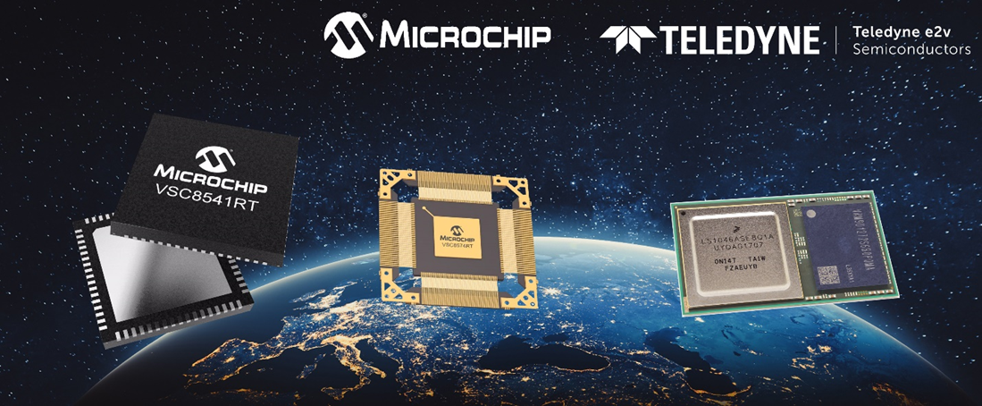 Teledyne e2v desarrolla un diseño de referencia de informática espacial con PHY Gigabit Ethernet tolerantes a la radiación de Microchip