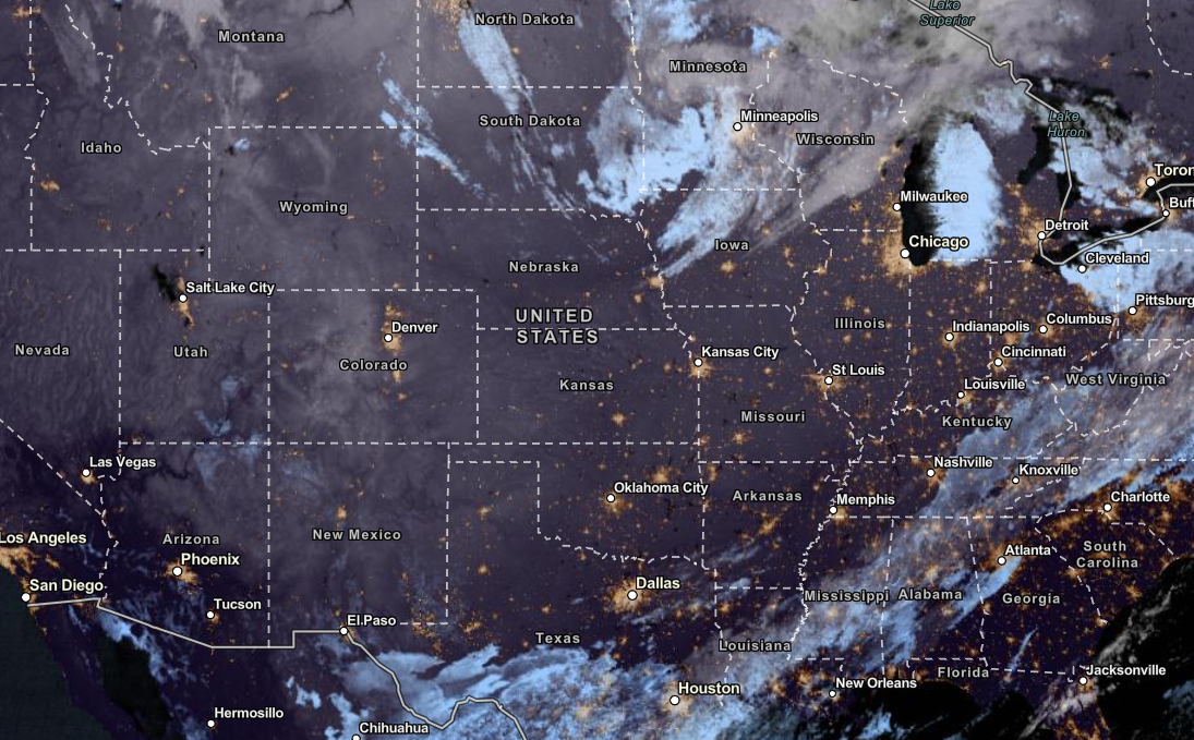 Condiciones heladas y aire ártico más frío golpearán el sureste de EE. UU. y el valle de Ohio a mitad de semana