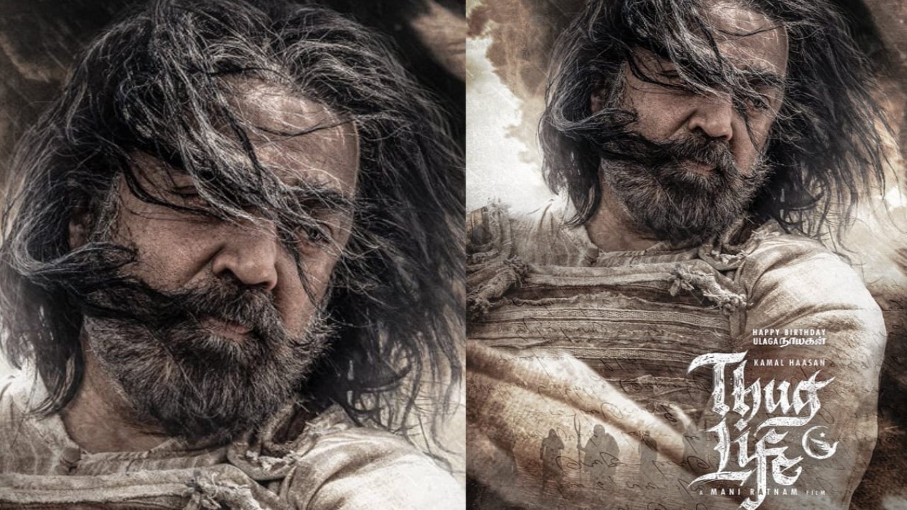 Cumpleaños de Kamal Haasan: se revela el NUEVO póster de Thug Life;  actor cautiva como guerrero