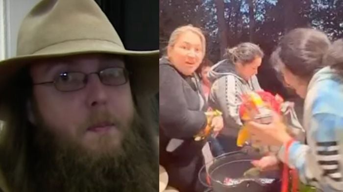 La estrella del country Cody Tate tiene fuertes palabras para los adultos que robaron dulces de Halloween de su casa en un video viral