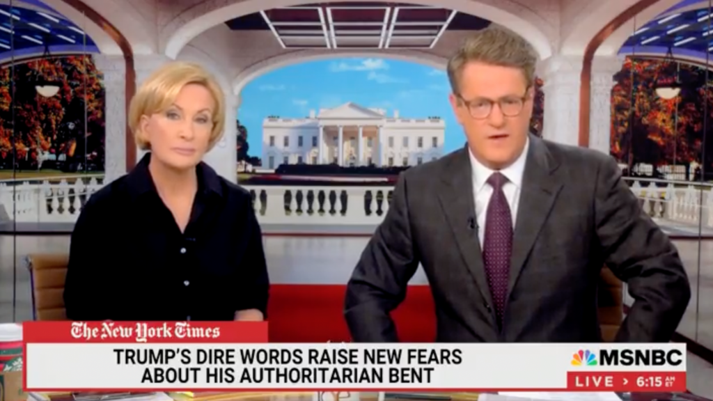 Morning Joe: Si Trump gana, ‘encarcelará’ y ‘ejecutará’ a personas