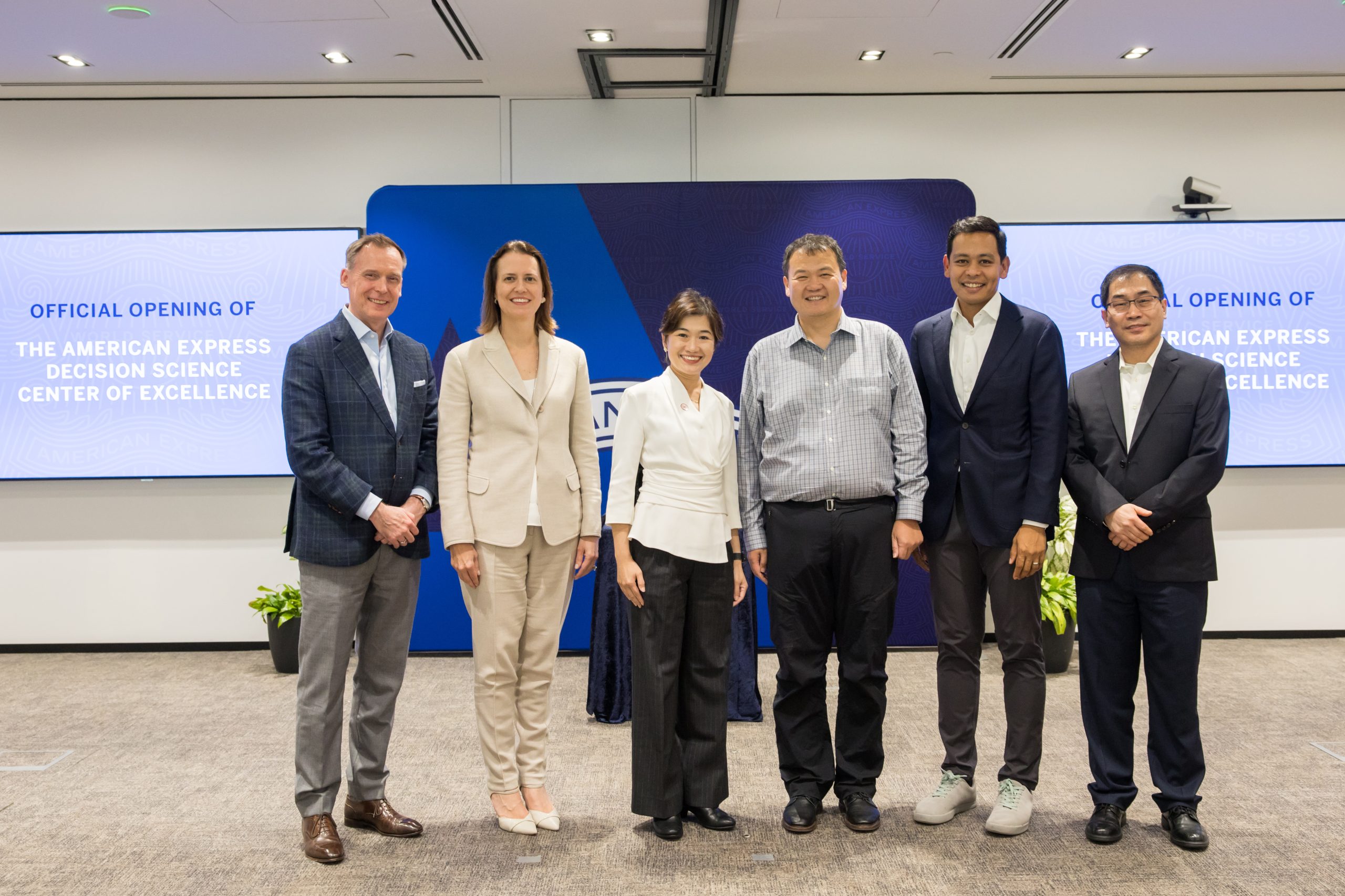 American Express amplía el Centro de Excelencia en Ciencias de la Decisión de Singapur