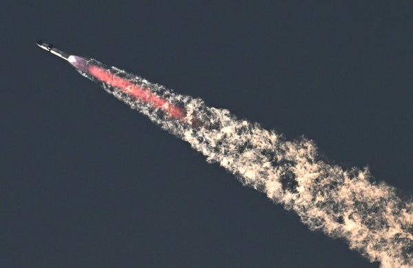 El segundo vuelo de SpaceX Starship fue un hito explosivo