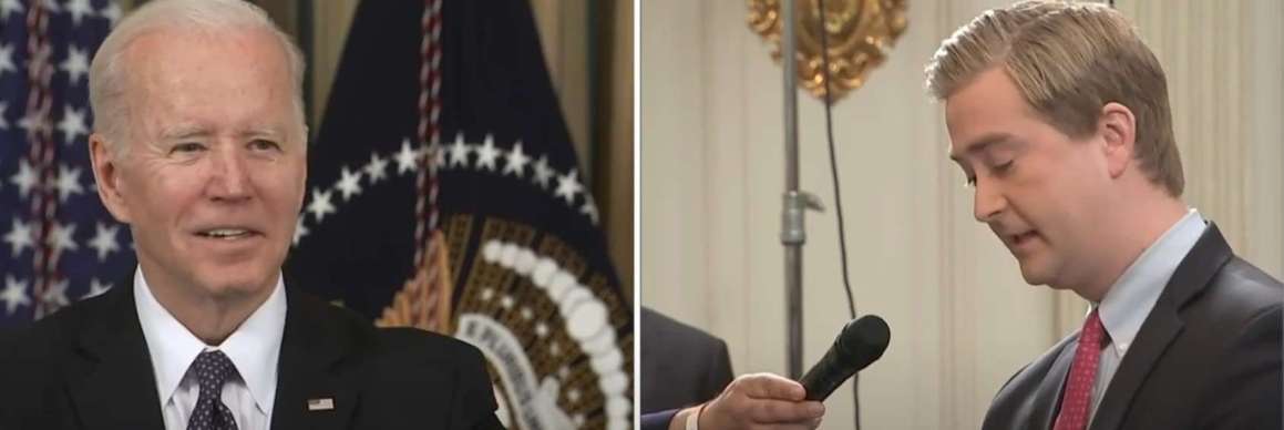 Peter Doocy miente en Fox News y afirma que Biden nunca mencionó su cumpleaños durante el indulto a Turquía