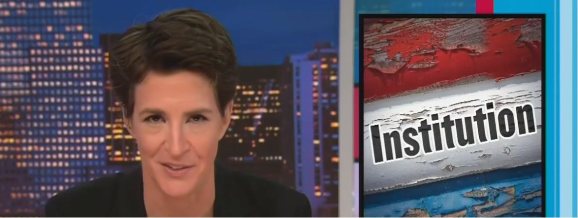 Rachel Maddow explica perfectamente cómo Trump está tratando de romper con el Partido Republicano