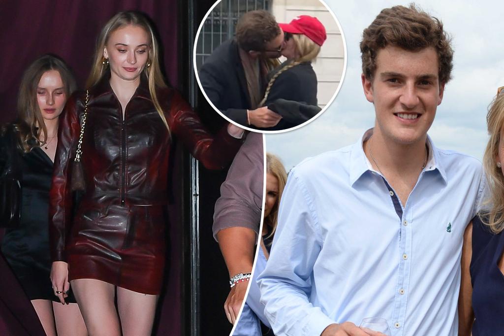 Vea fotos de Sophie Turner besando al aristócrata Peregrine Pearson en medio del divorcio de Joe Jonas y la batalla por la custodia