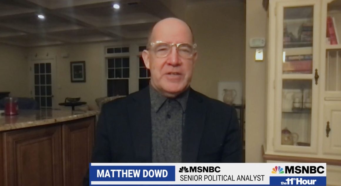 Matthew Dowd dice que el Partido Demócrata representa el centro del país