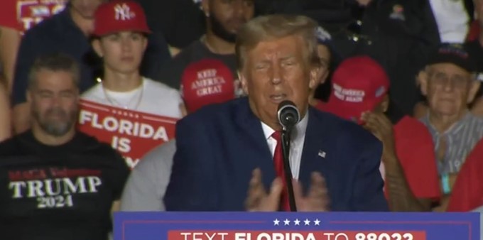 Trump acaba de sabotear el argumento del Partido Republicano de que Biden es demasiado mayor