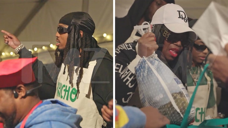 Quavo lanza la iniciativa de comidas contemporáneas para la campaña de Acción de Gracias, alimenta a 300 personas