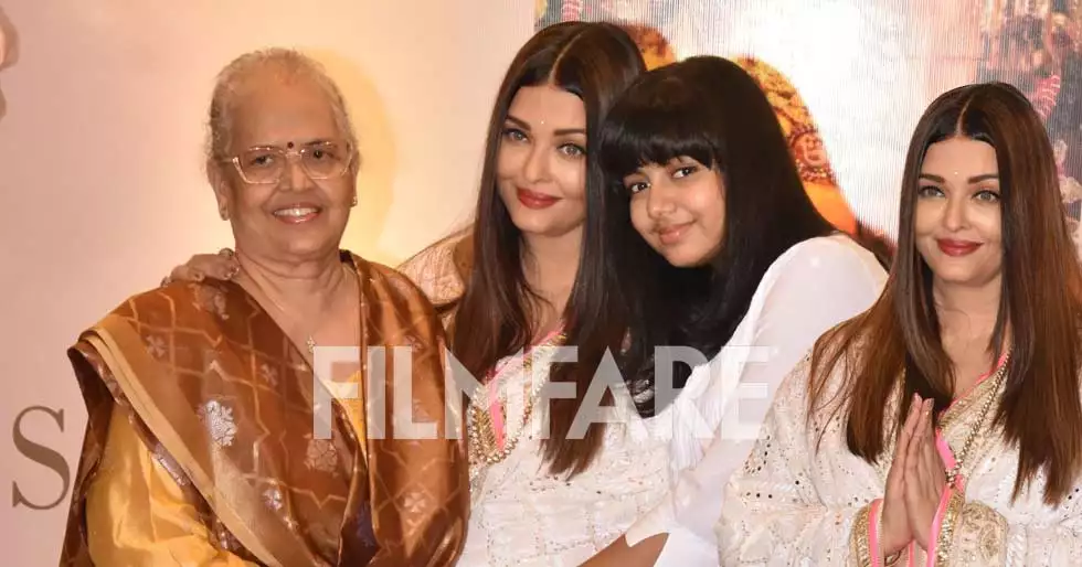 Aishwarya Rai Bachchan visita un templo con su hija Aaradhya en su cumpleaños.  Ver fotos: