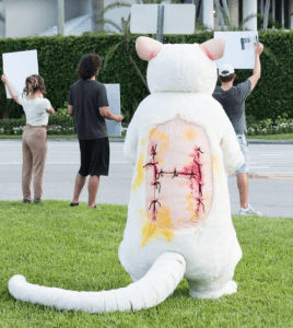 El ‘ratón herido’ gigante arruinará las pruebas con animales de Ajinomoto
