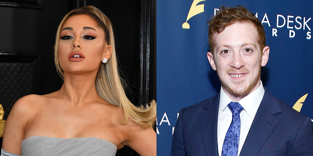 Ariana Grande apoya a su novio Ethan Slater en el primer avance de ‘Spamalot’ en Broadway