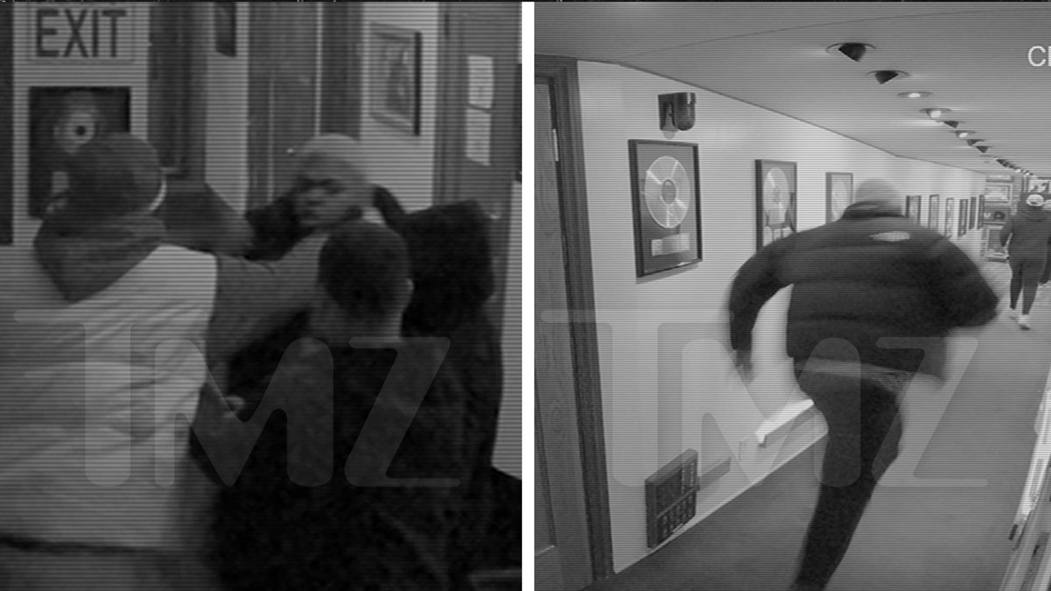 Birdman detiene a Druski en un video de vigilancia amenazante, con cadena tomada