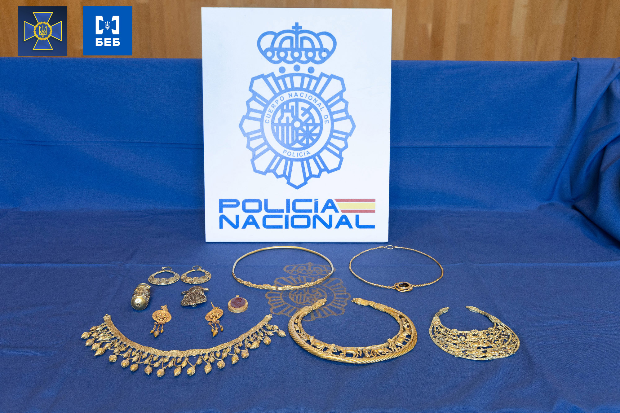 La policía incauta 60 millones de dólares en artefactos de oro ucranianos en Madrid ⋆ Madrid Metropolitan
