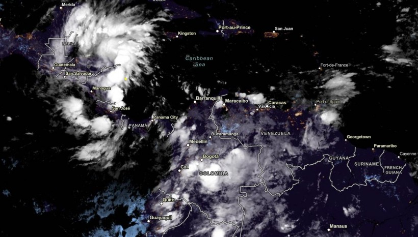 Tormenta tropical traerá fuertes lluvias y deslizamientos de tierra a Centroamérica