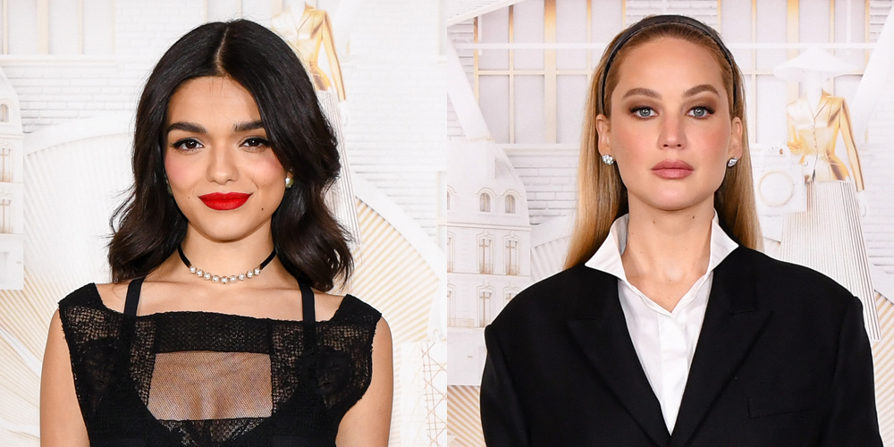 Rachel Zegler se une a Jennifer Lawrence y más en la inauguración del escaparate navideño de Saks Fifth Avenue con Dior