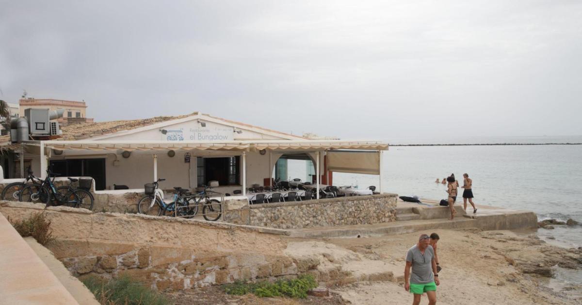 Exigen que se derribe el restaurante de la playa de Palma