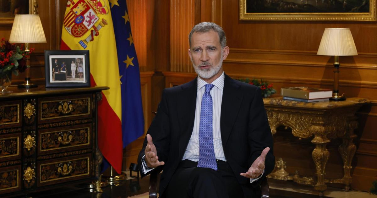 Mensaje de Nochebuena defendiendo la Constitución