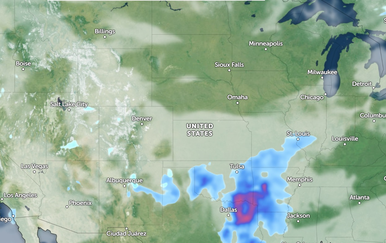 Pronóstico del tiempo en el sudeste de EE. UU.: tormentas eléctricas e inundaciones urbanas probables este fin de semana