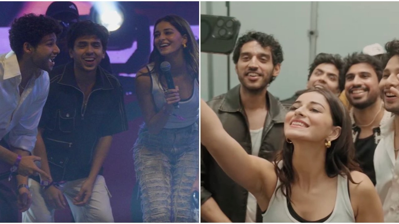 Kho Gaye Hum Kahan: Ananya Panday y Siddhant Chaturvedi se sueltan y festejan con los fans en NH7 Weekender