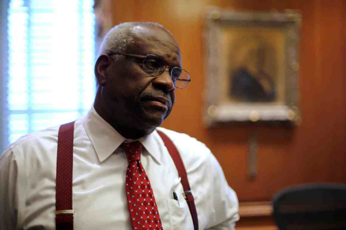Clarence Thomas tiene un gran problema mientras el Comité Judicial del Senado cita a Harlan Crow