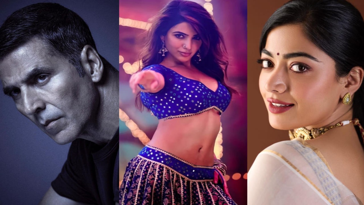 Akshay Kumar a Rashmika;  Cuando Oo Antava de Samantha de Pushpa de Allu Arjun hizo que todas las celebridades golpearan sus pies